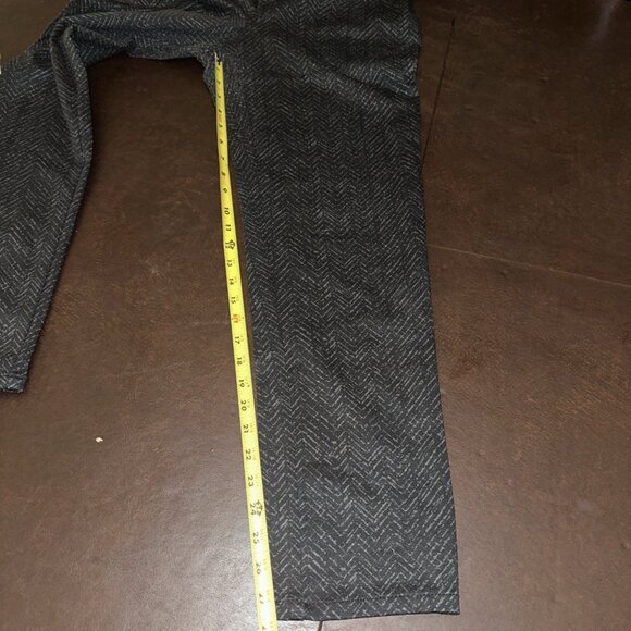 Gloria Vanderbilt Amanda Black Patterned Stretch Pants Size 12 - Picture 4 of 6